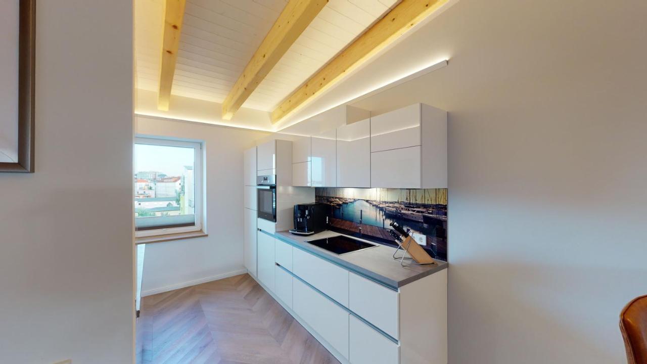 Apartment Lieblingsapartment No.08 Mit Blick Auf Den Rostocker Stadthafen *